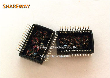 H5019NL Four cores 24 pins SMT Ethernet Lan Transformer for network