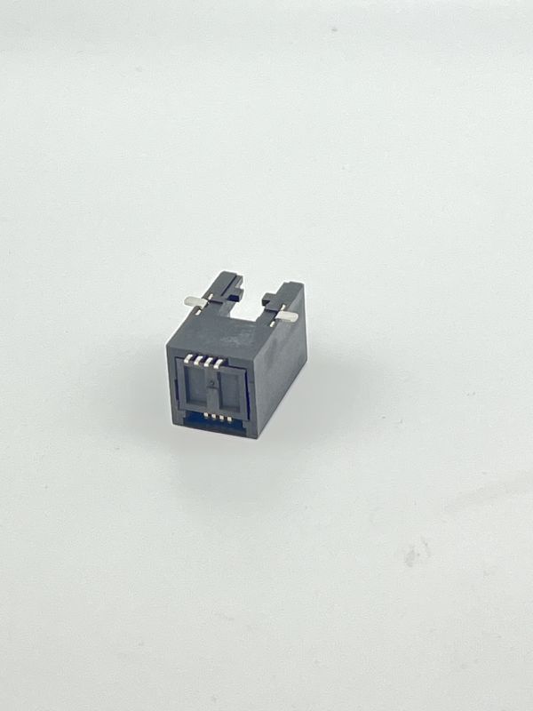 RJ11 CONNECTOR RJJU-44-141-E3H-007 MODULAR CONN, R/A, JACK, 4P4C, 1PORT, TH