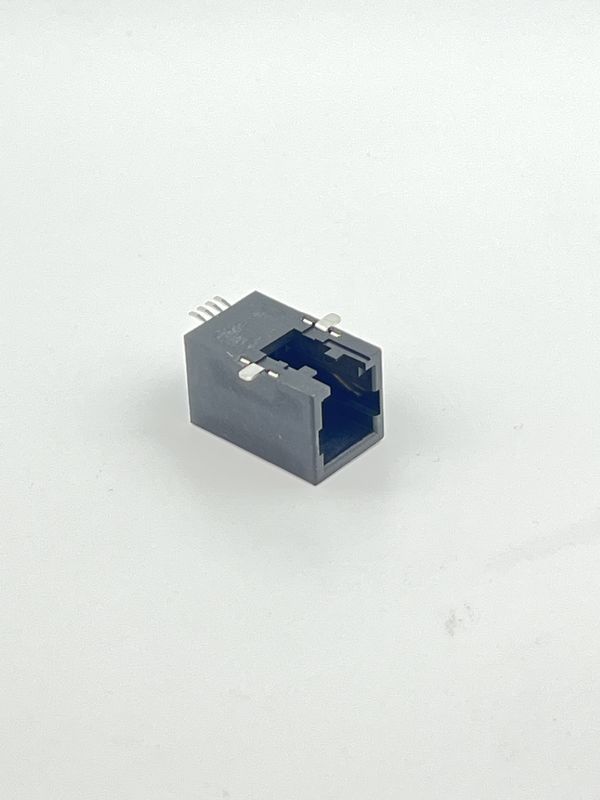 RJ11 CONNECTOR RJJU-44-141-E3H-007 MODULAR CONN, R/A, JACK, 4P4C, 1PORT, TH