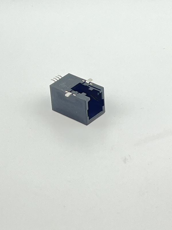 RJ11 CONNECTOR RJJU-44-141-E3H-007 MODULAR CONN, R/A, JACK, 4P4C, 1PORT, TH