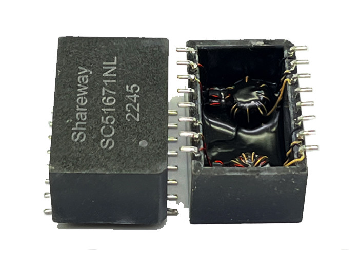 Transfo Router 7490140111 Surface Mount 1 Port Ethernet Magnetic Transformers For Routers