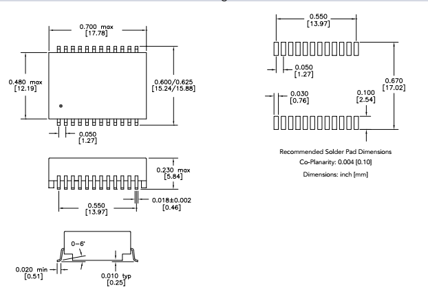 Thru - Hole / Flexible PCB SMD Power Transformer TG36-1505NZLF 10 / 100 / 1000 Base 0
