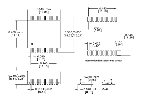 10G BASE-T Small Electric Transformer TG10G-S101NJLF Autotransformer Coil 0